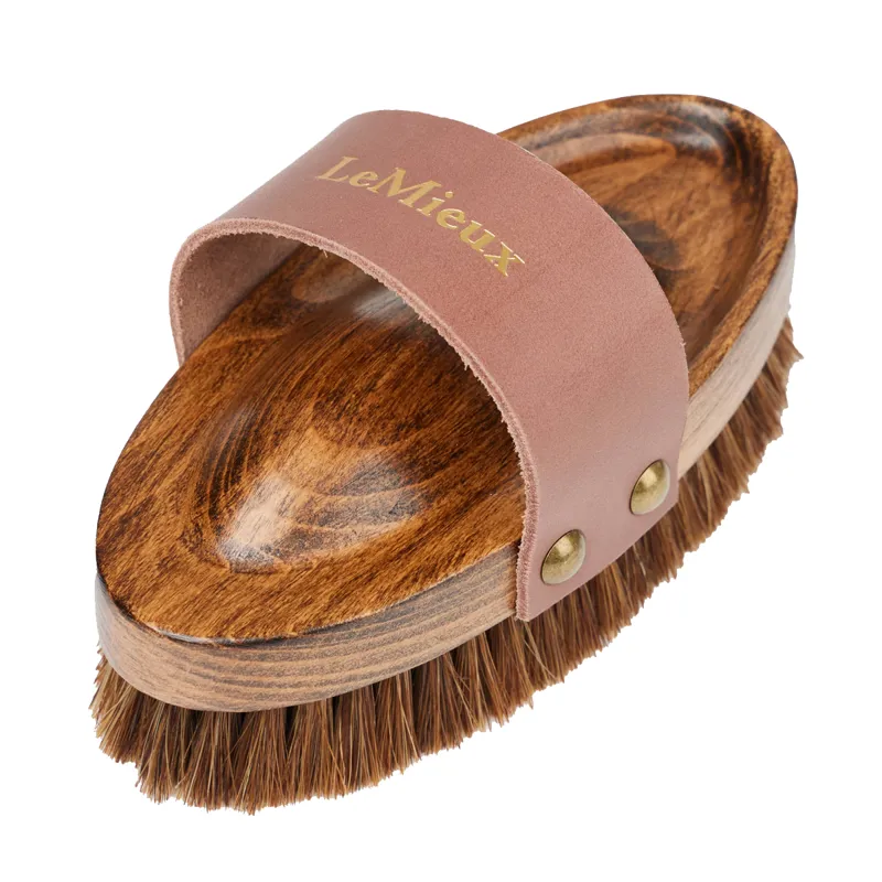 LeMieux Artisan Soft Speckled Brush - Brown